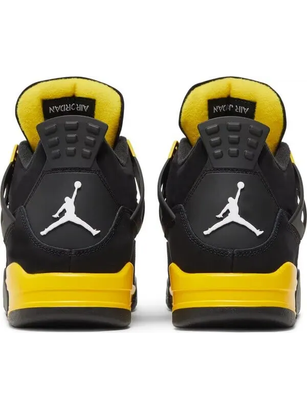 Кроссовки Air Jordan 4 Retro — изображение 4 из 10, черный