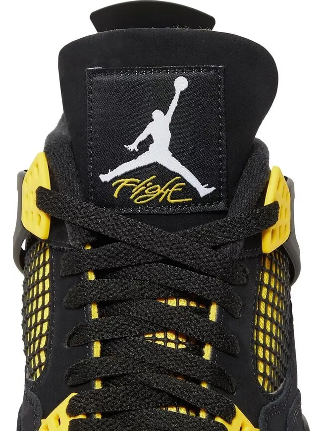Кроссовки Air Jordan 4 Retro — изображение 9 из 10, черный