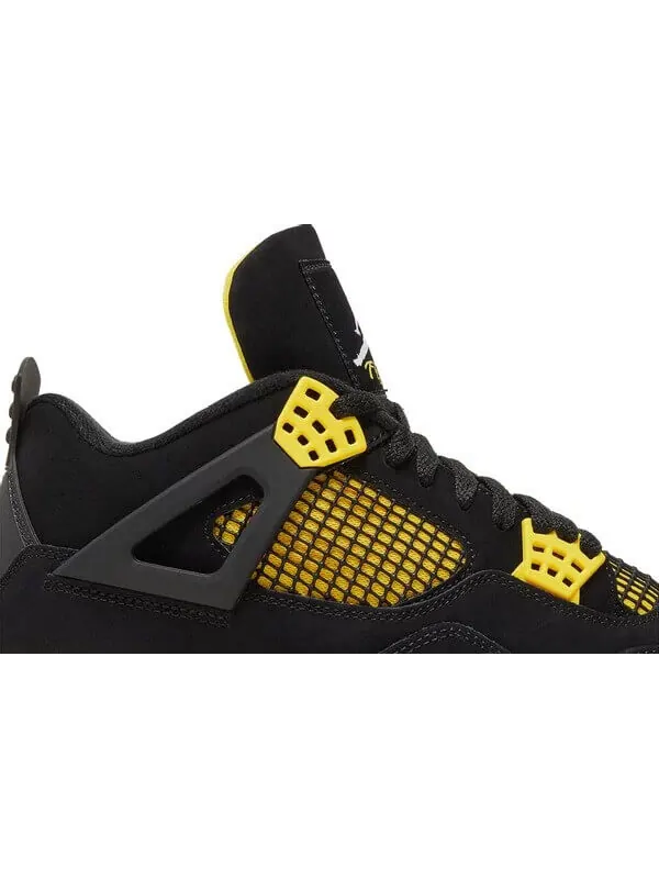 Кроссовки Air Jordan 4 Retro — изображение 10 из 10, черный