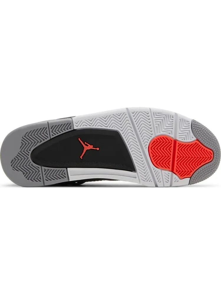 Кроссовки Air Jordan 4 Retro Infrared — изображение 4 из 10, серый