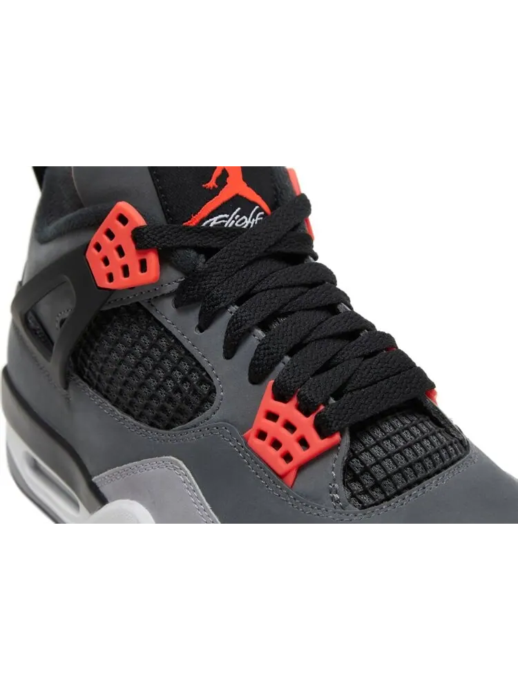 Кроссовки Air Jordan 4 Retro Infrared — изображение 9 из 10, серый