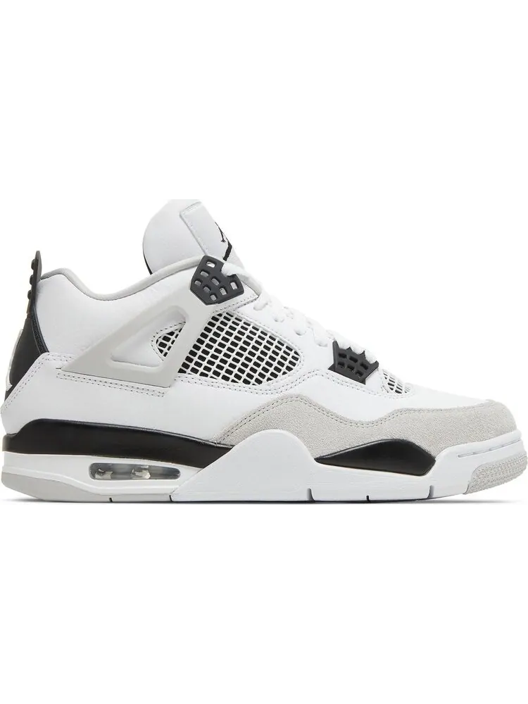Кроссовки Air Jordan 4 Retro Military Black — изображение 1 из 10, черный