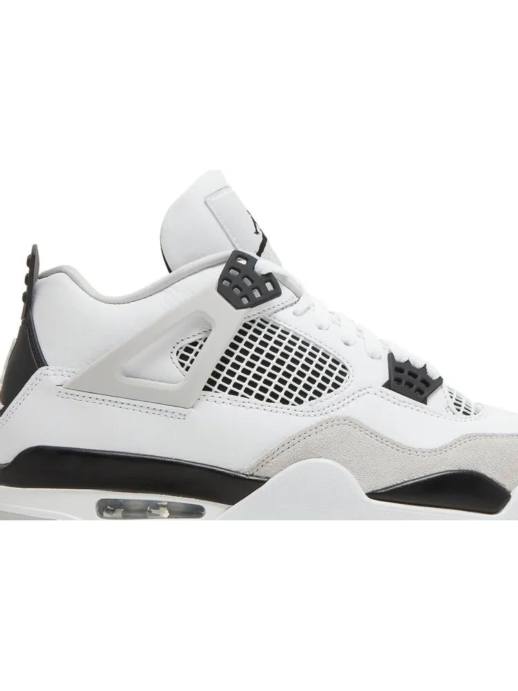 Кроссовки Air Jordan 4 Retro Military Black — изображение 2 из 10, черный