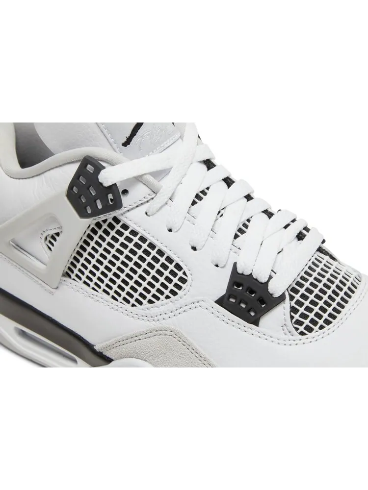 Кроссовки Air Jordan 4 Retro Military Black — изображение 9 из 10, черный