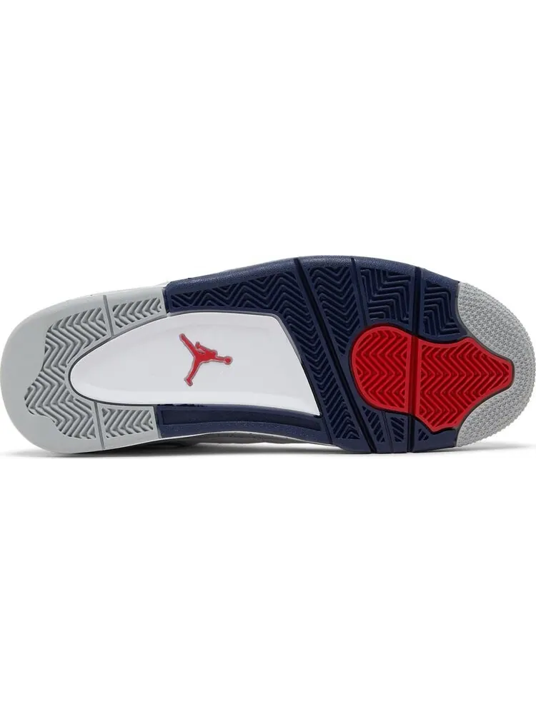 Кроссовки Air Jordan 4 Retro Midnight Navy — изображение 4 из 10, белый