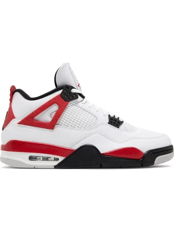 Кроссовки Air Jordan 4 Retro «Красный цемент» — изображение 1 из 6, белый