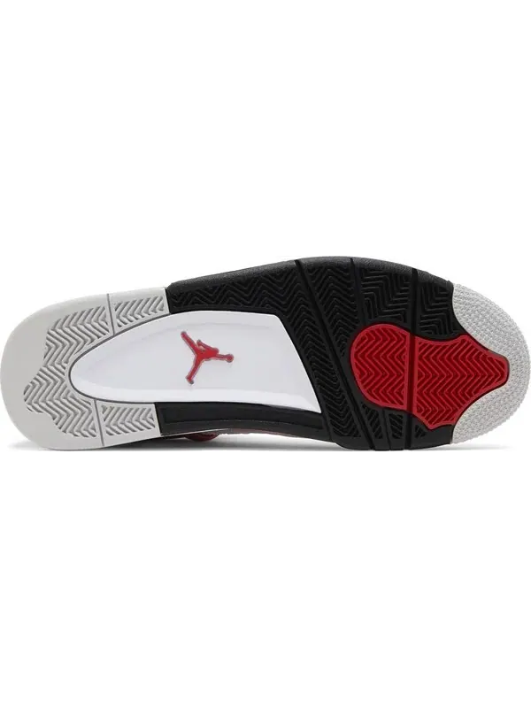 Кроссовки Air Jordan 4 Retro «Красный цемент» — изображение 6 из 6, белый