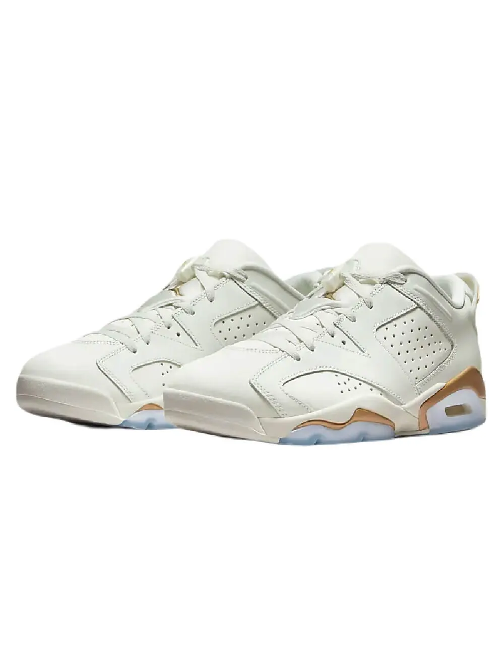 Кроссовки Nike Air Jordan 6 Retro Low — изображение 2 из 6, белый