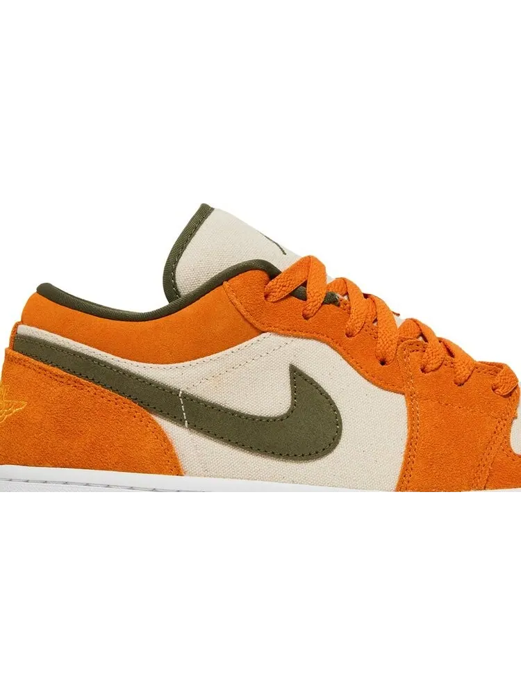 Кроссовки Air Jordan 1 Low SE Light Curry — изображение 2 из 8, оранжевый
