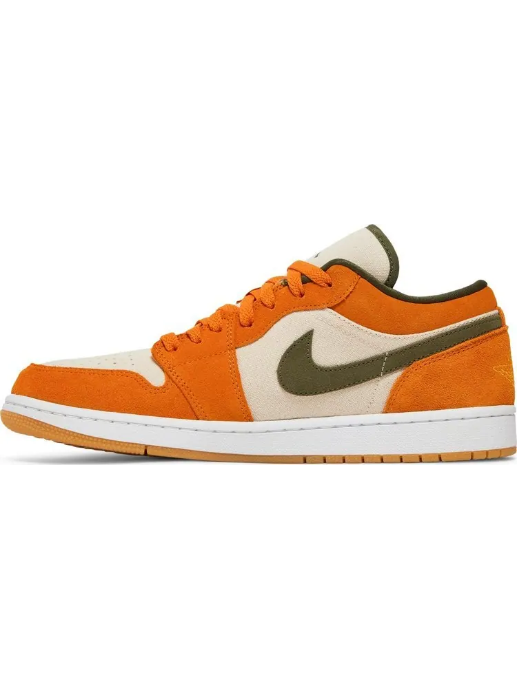 Кроссовки Air Jordan 1 Low SE Light Curry — изображение 3 из 8, оранжевый