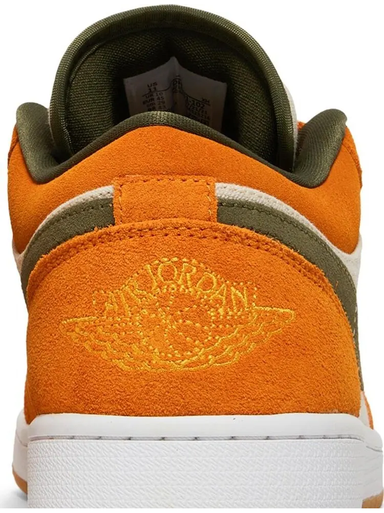 Кроссовки Air Jordan 1 Low SE Light Curry — изображение 7 из 8, оранжевый