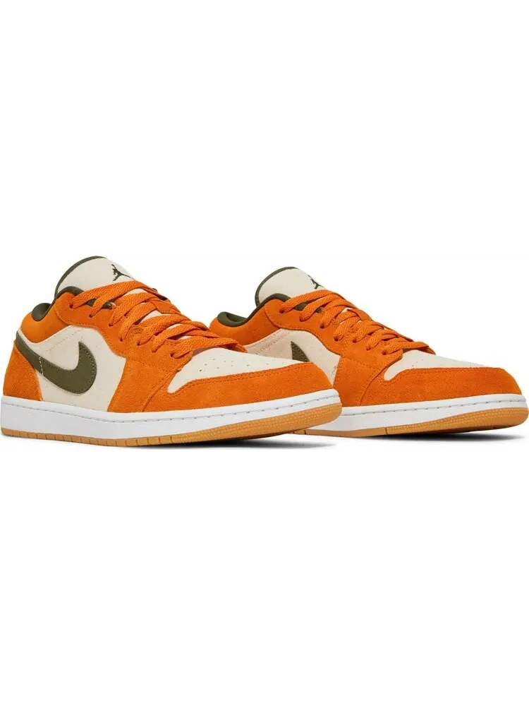 Кроссовки Air Jordan 1 Low SE Light Curry — изображение 8 из 8, оранжевый