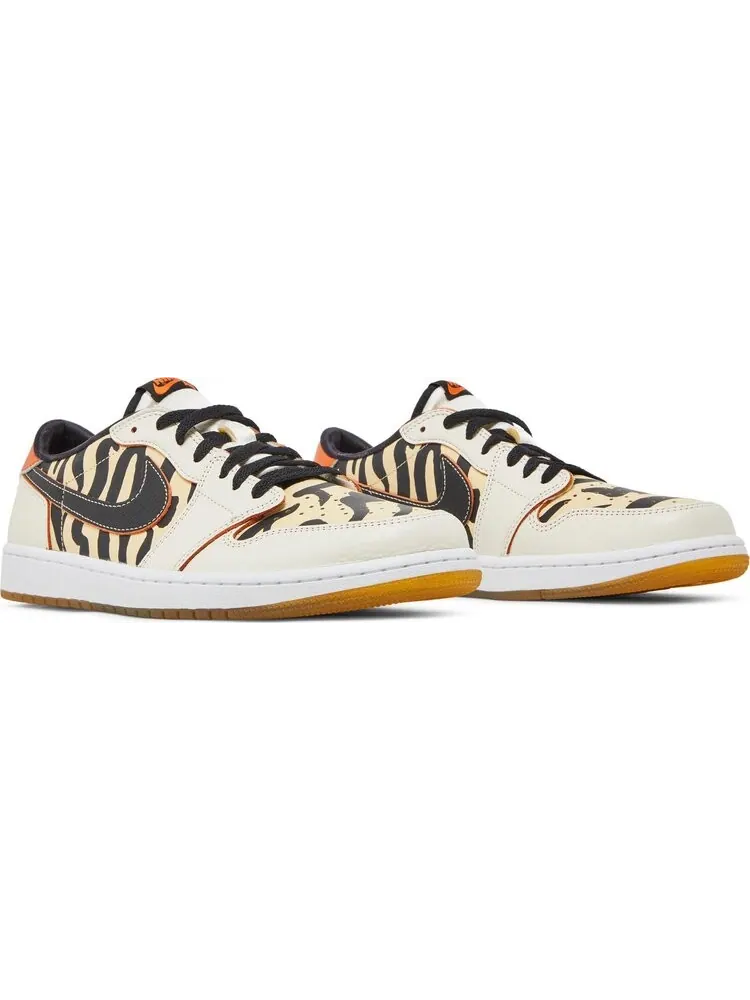Кроссовки Air Jordan 1 Low OG Chinese New Years - Year Of The Tiger — изображение 8 из 8, белый
