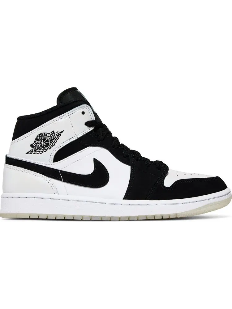 Кроссовки Air Jordan 1 Mid SE Diamond — изображение 1 из 10, белый