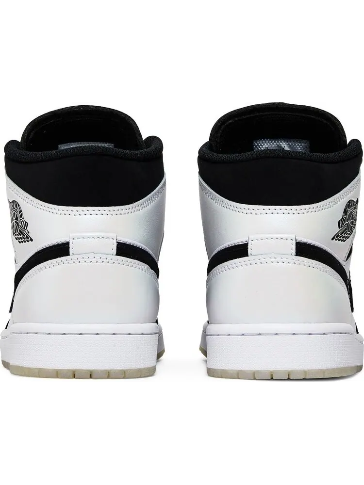 Кроссовки Air Jordan 1 Mid SE Diamond — изображение 6 из 10, белый