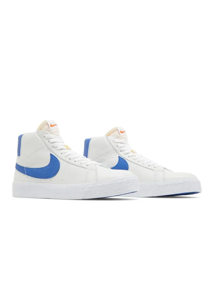 Кроссовки Nike Blazer Mid ISO SB 'Varsity Royal' — изображение 9 из 9, белый