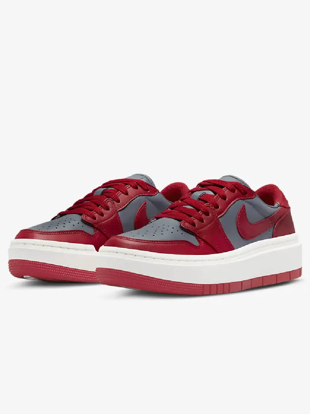 Кроссовки Nike Air Jordan 1 Elevate Low — изображение 2 из 7, красный/серый