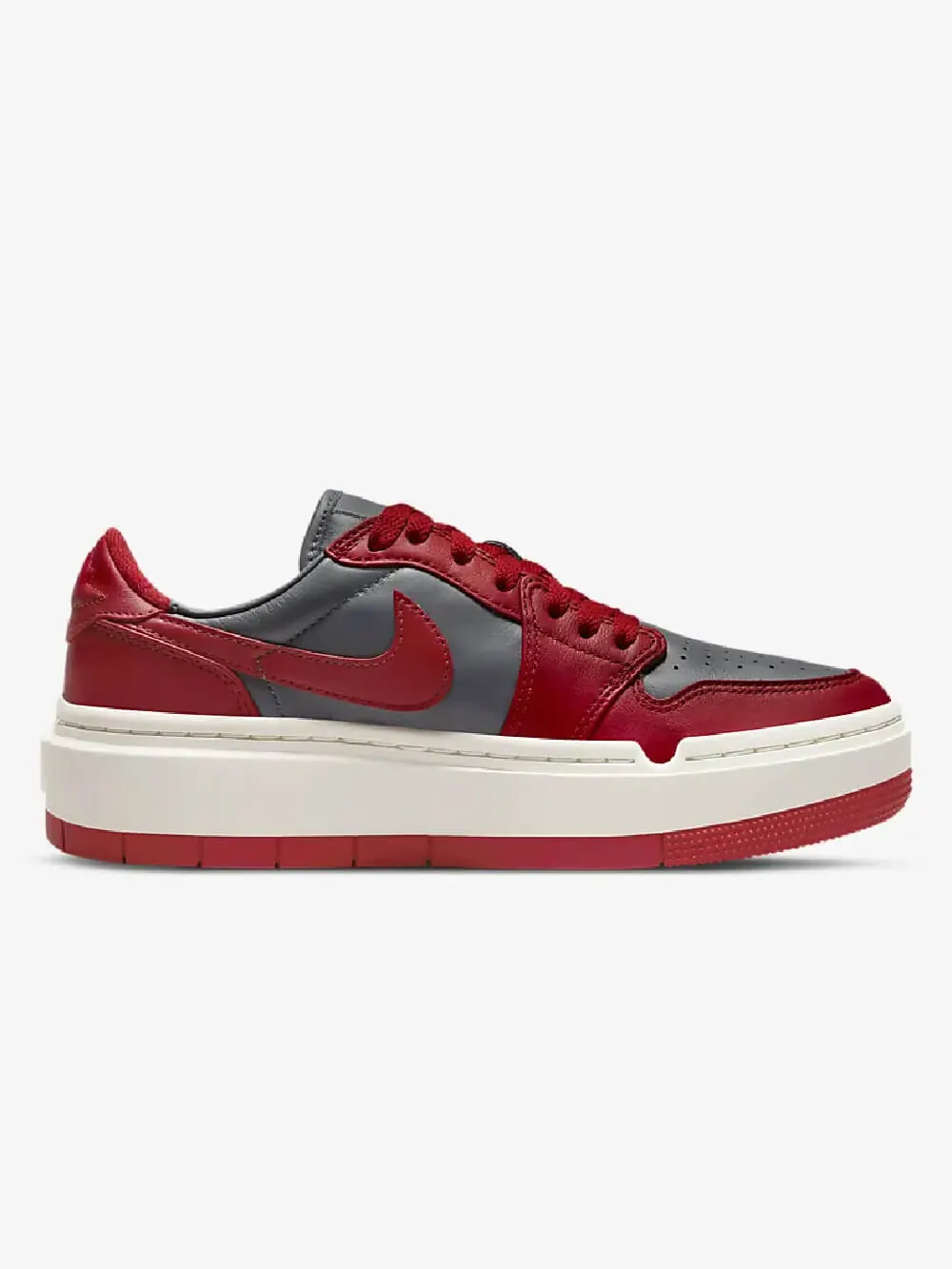 Кроссовки Nike Air Jordan 1 Elevate Low — изображение 5 из 7, красный/серый