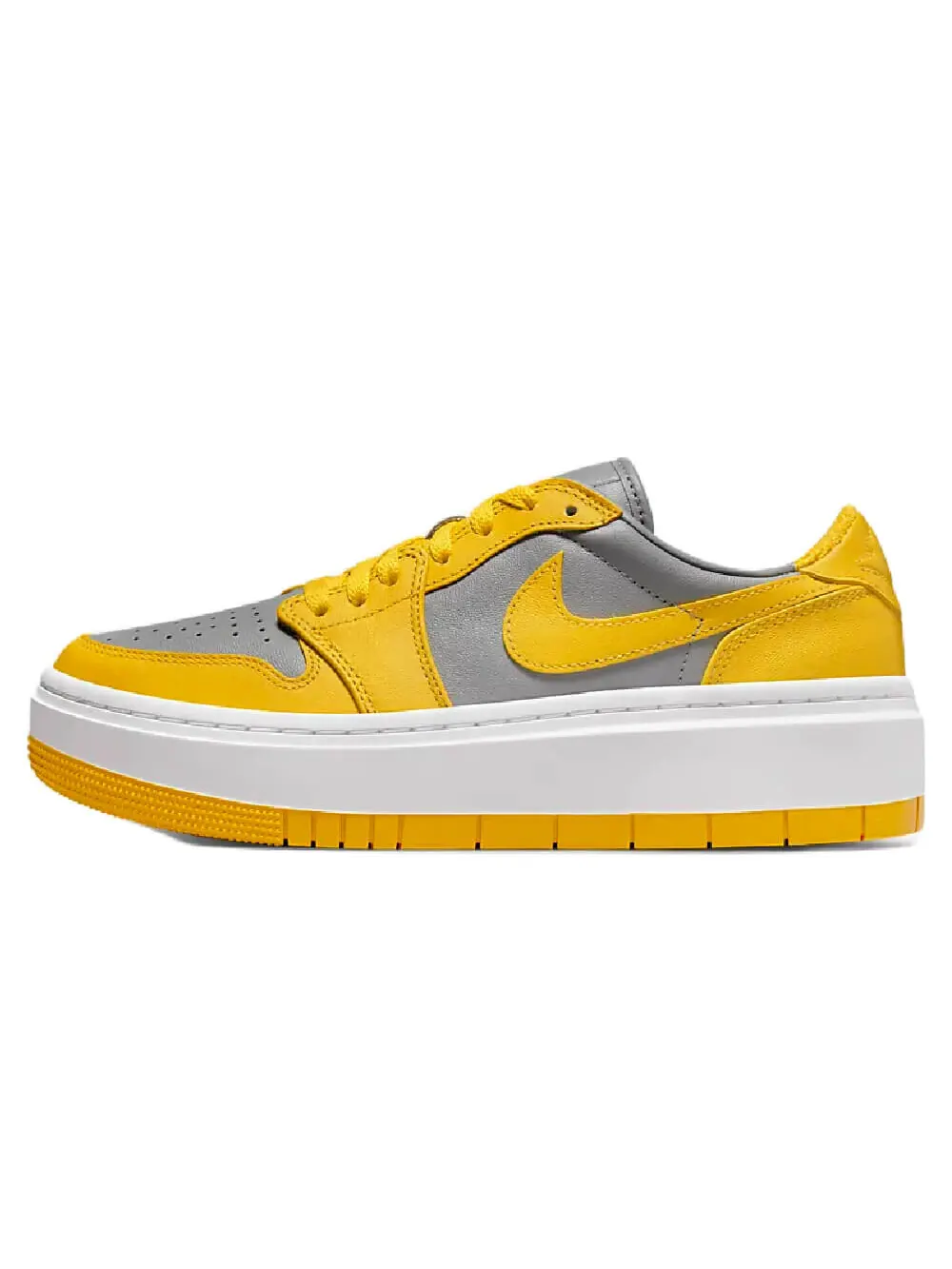 Кроссовки Nike Air Jordan 1 Elevate Low — изображение 1 из 7, желтый/серый