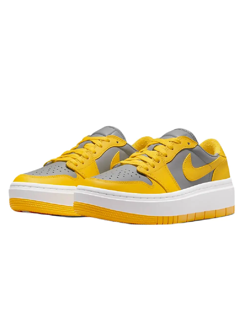Кроссовки Nike Air Jordan 1 Elevate Low — изображение 2 из 7, желтый/серый