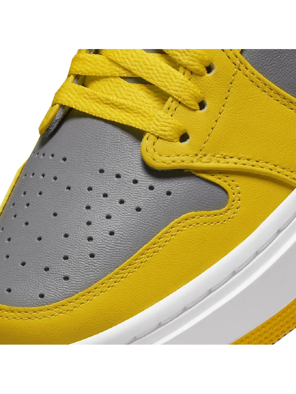 Кроссовки Nike Air Jordan 1 Elevate Low — изображение 7 из 7, желтый/серый