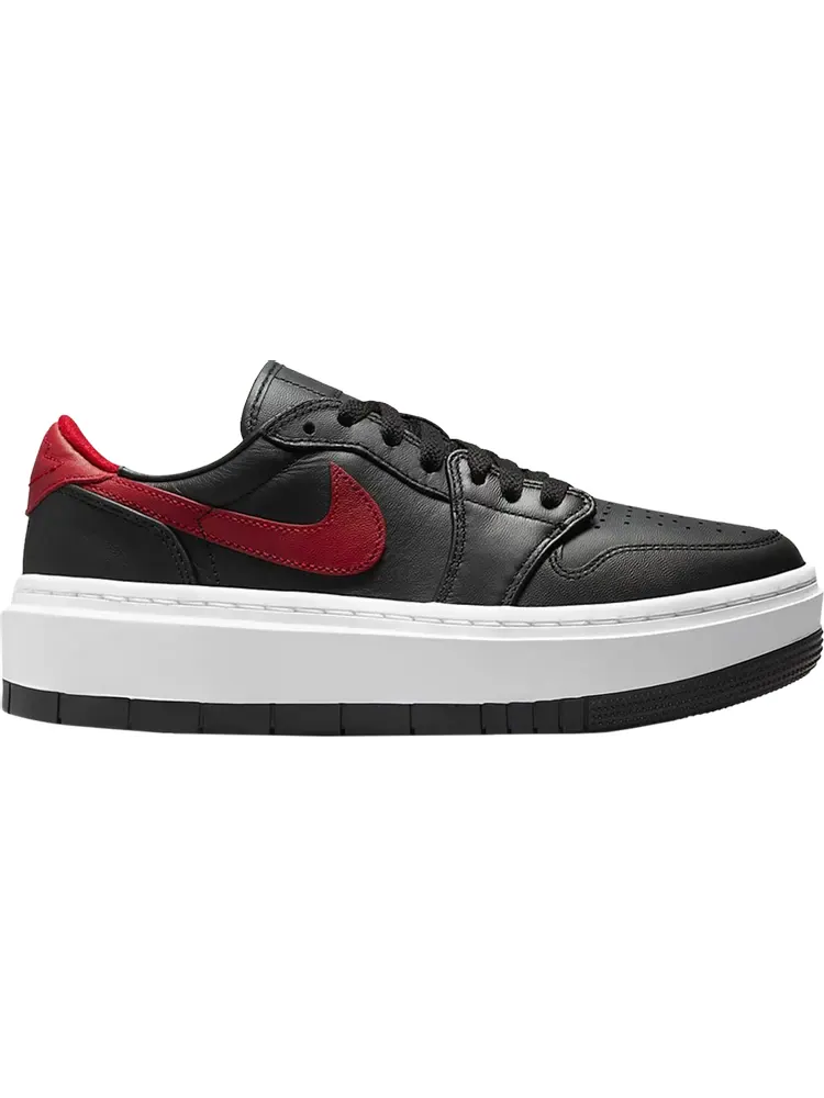 Кроссовки Wmns Air Jordan 1 Elevate Low Black Gym Red — изображение 1 из 1, черный