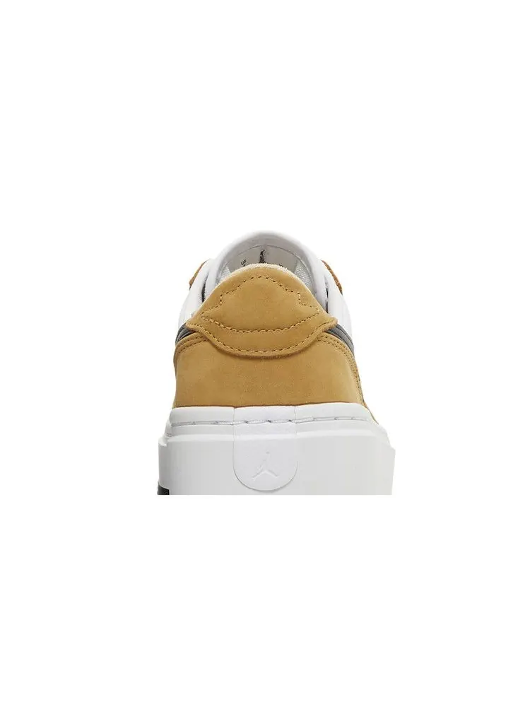 Кроссовки Air Jordan Wmns Air Jordan 1 Elevate Low 'Rookie of the Year' — изображение 8 из 9, золотистый/черный/белый