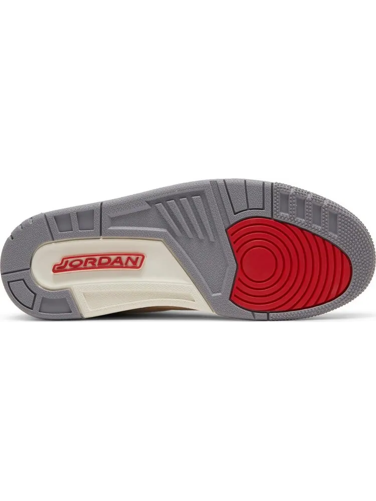 Кроссовки Air Jordan 3 Retro SE Muslin — изображение 4 из 10, бежевый