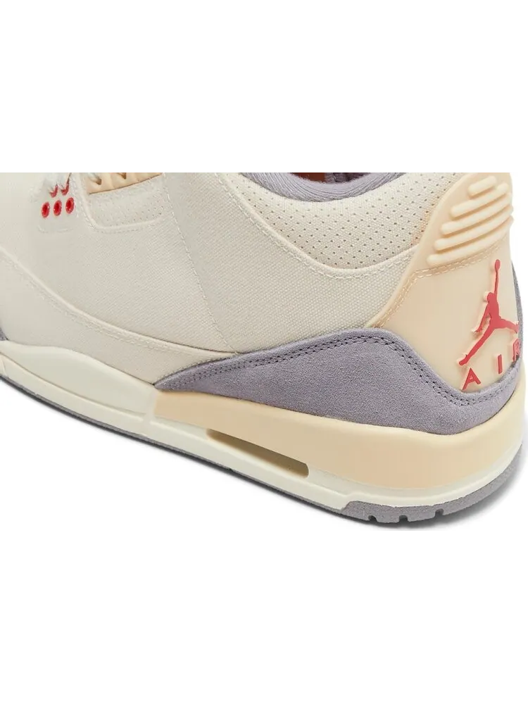 Кроссовки Air Jordan 3 Retro SE Muslin — изображение 9 из 10, бежевый