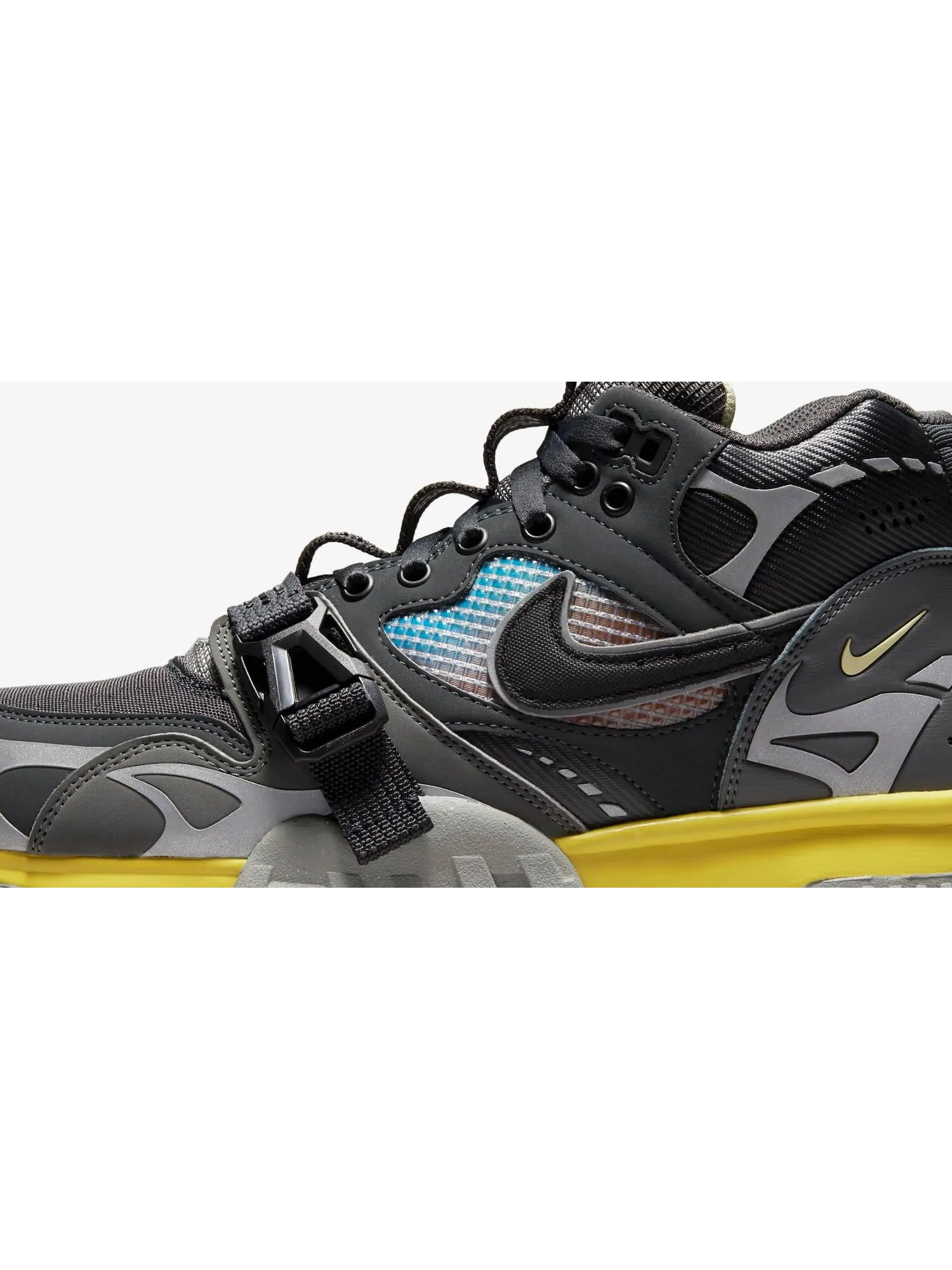 Кроссовки Nike Air Trainer 1 Utility Dark Smoke Grey — изображение 8 из 9, серый