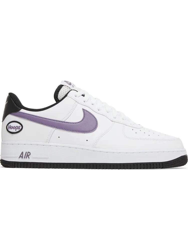 Кроссовки Nike Air Force 1 '07 LV8 'Hoops - White Canyon Purple' — изображение 1 из 8, белый