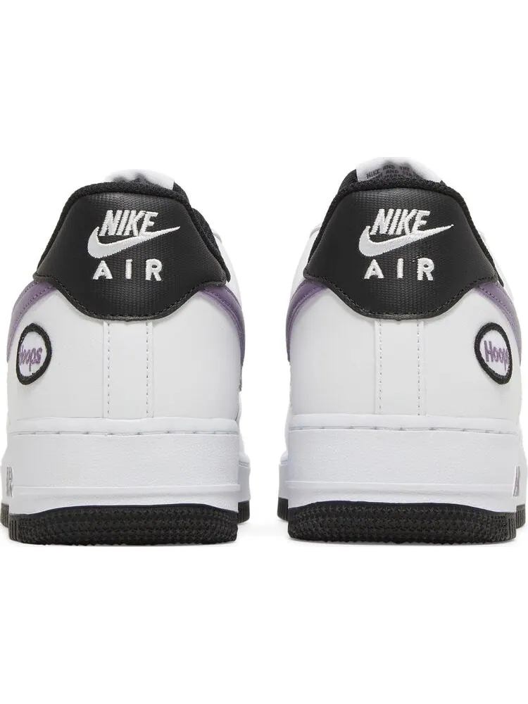 Кроссовки Nike Air Force 1 '07 LV8 'Hoops - White Canyon Purple' — изображение 6 из 8, белый