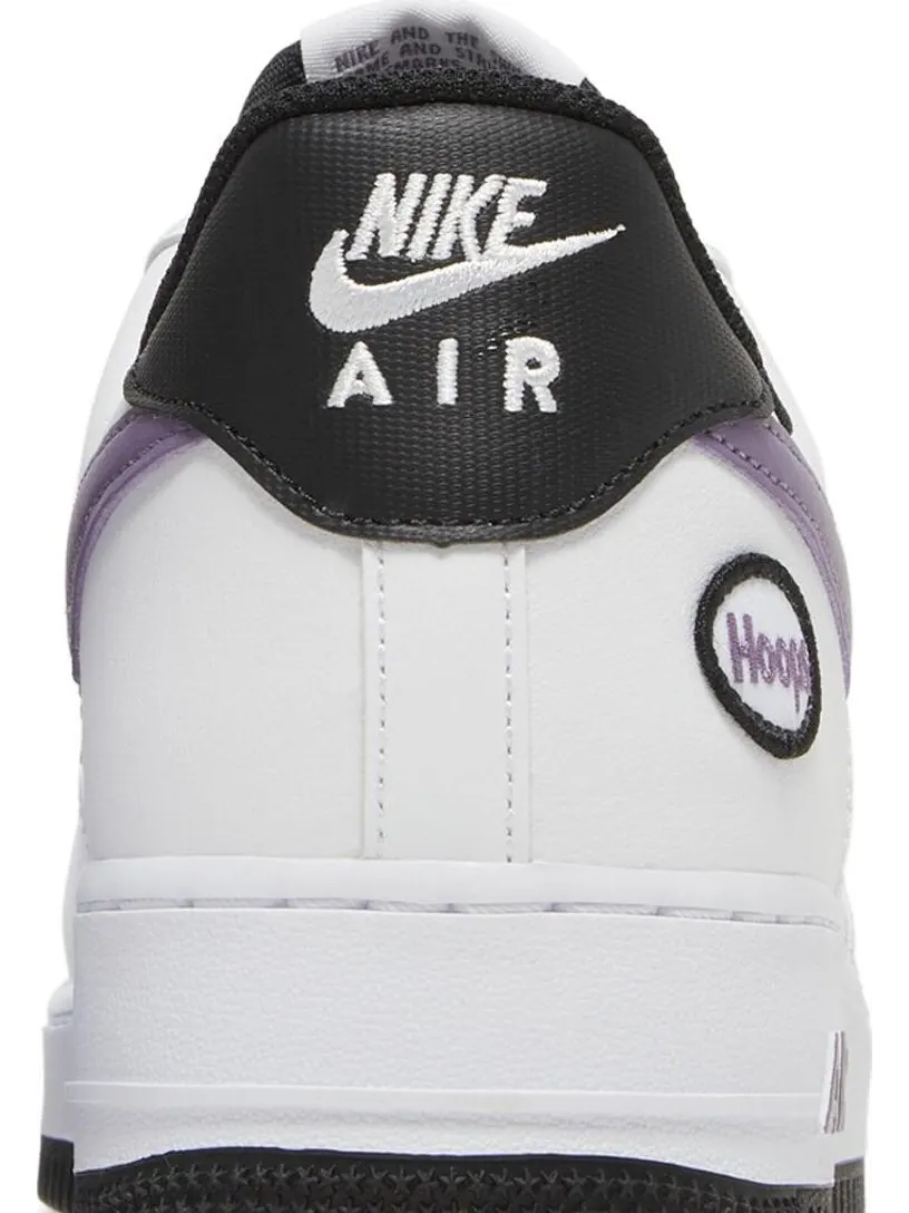 Кроссовки Nike Air Force 1 '07 LV8 'Hoops - White Canyon Purple' — изображение 7 из 8, белый
