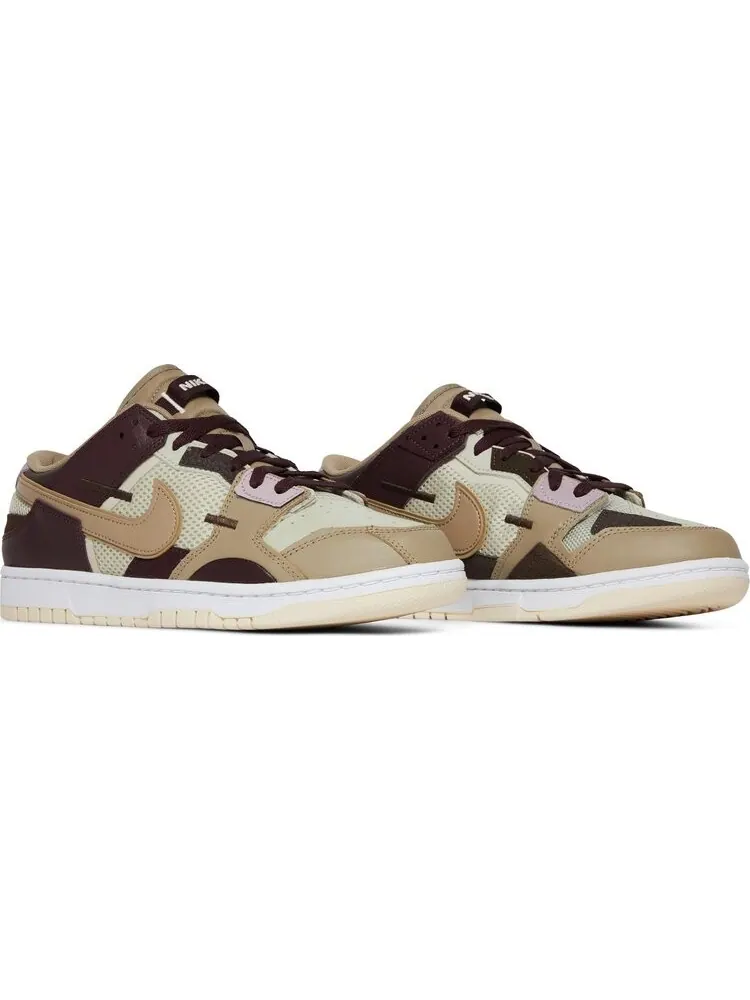 Кроссовки Nike Dunk Scrap 'Latte' — изображение 8 из 8, коричневый