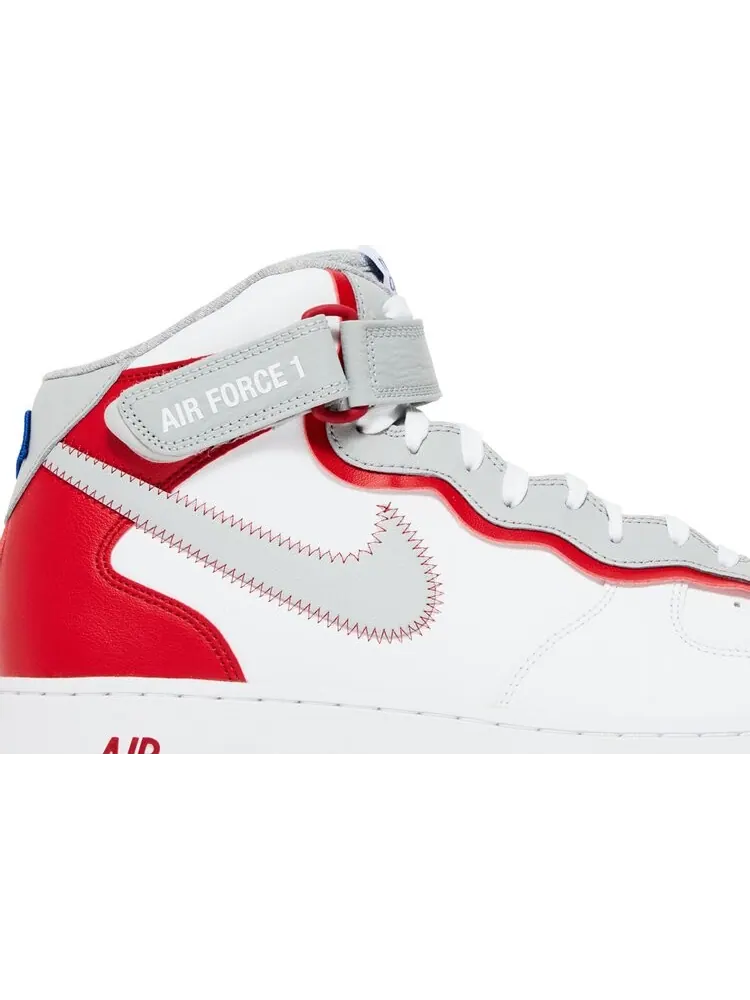 Кроссовки Nike Air Force 1 Mid '07 LV8 'Athletic Club' — изображение 2 из 8, белый