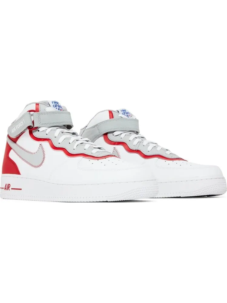 Кроссовки Nike Air Force 1 Mid '07 LV8 'Athletic Club' — изображение 8 из 8, белый