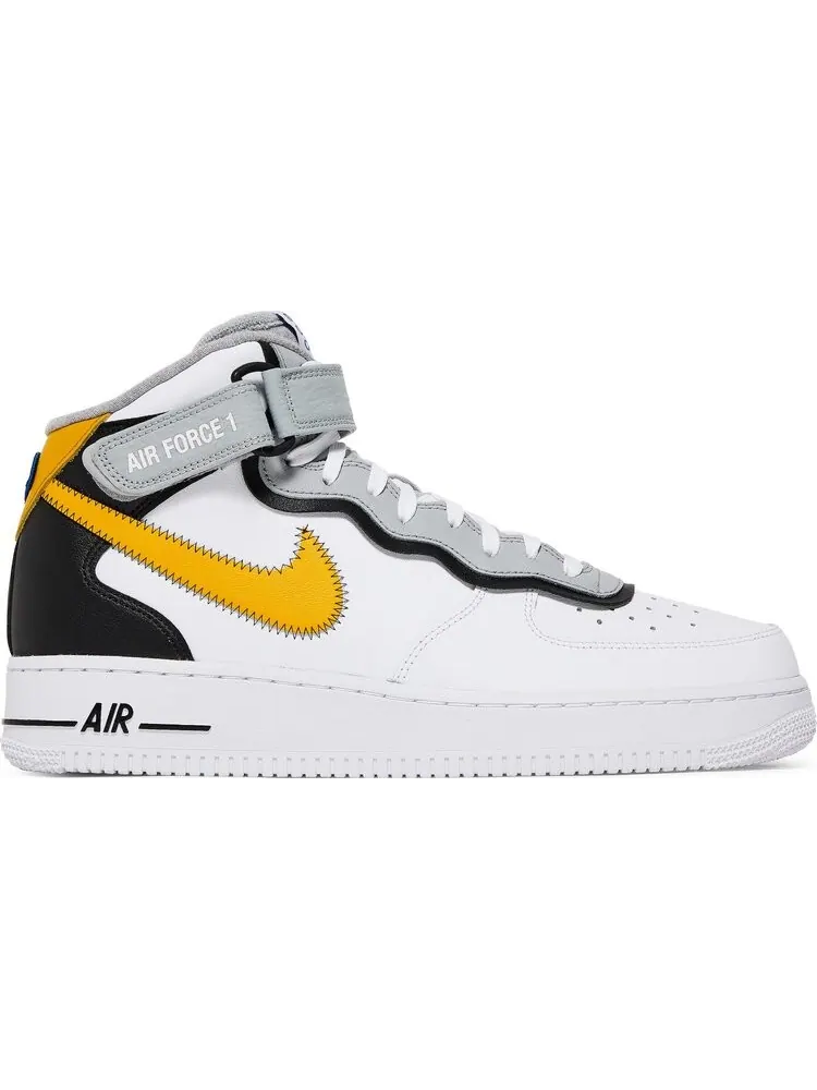 Кроссовки Nike Air Force 1 Mid '07 LV8 'Athletic Club - Dark Sulfur' — изображение 1 из 8, белый