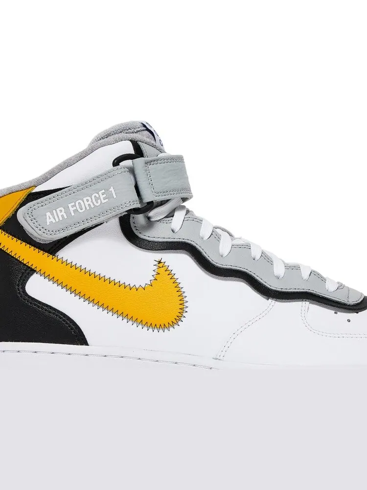 Кроссовки Nike Air Force 1 Mid '07 LV8 'Athletic Club - Dark Sulfur' — изображение 2 из 8, белый