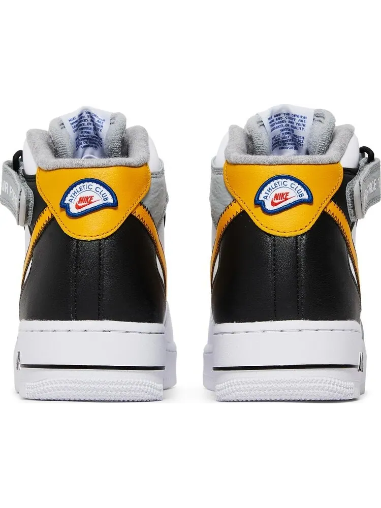 Кроссовки Nike Air Force 1 Mid '07 LV8 'Athletic Club - Dark Sulfur' — изображение 6 из 8, белый