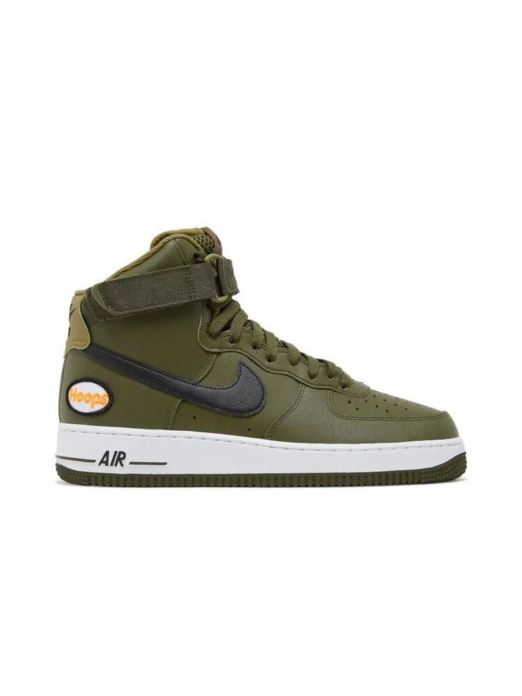 Кроссовки Nike Air Force 1 High — изображение 1 из 4, зеленый