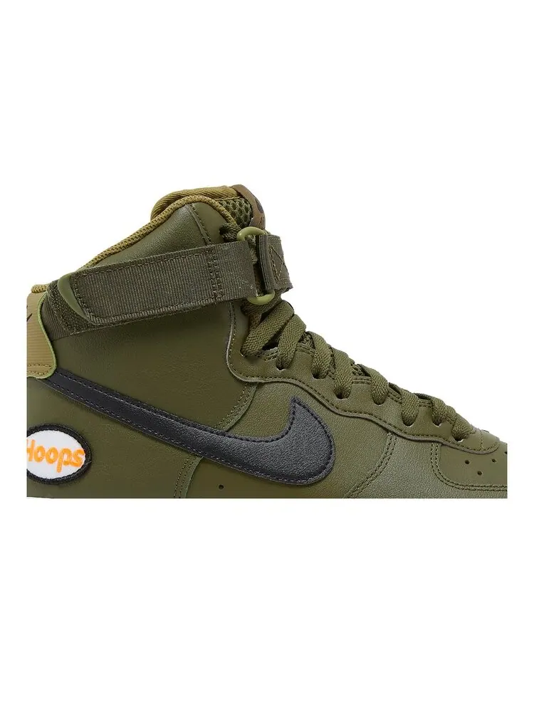 Кроссовки Nike Air Force 1 High — изображение 2 из 4, зеленый
