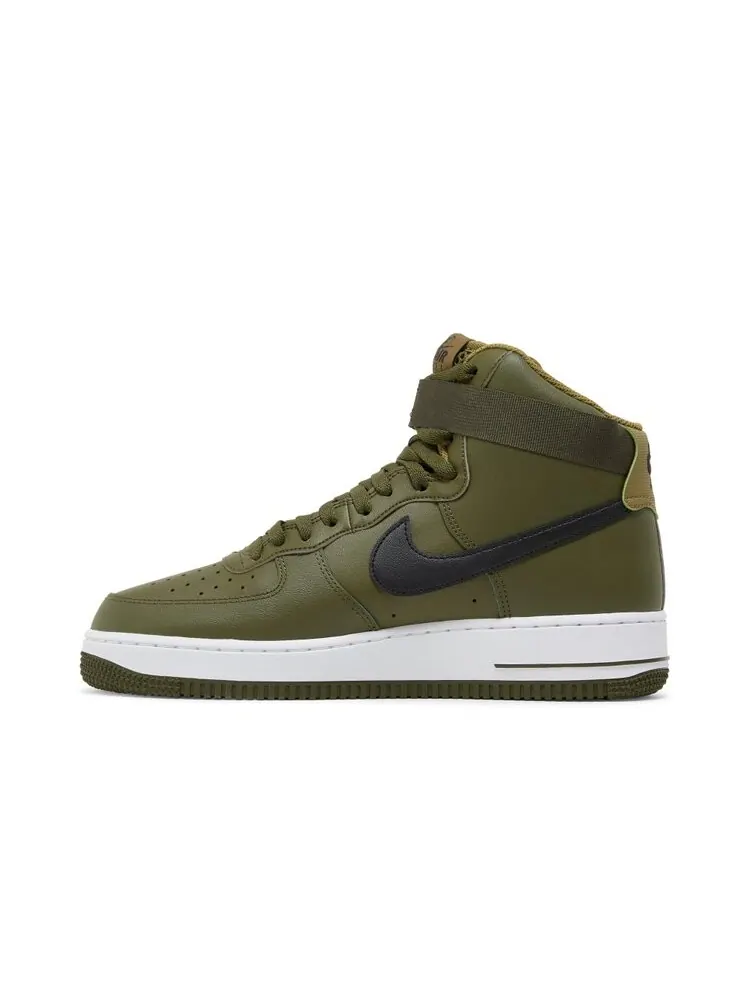 Кроссовки Nike Air Force 1 High — изображение 3 из 4, зеленый