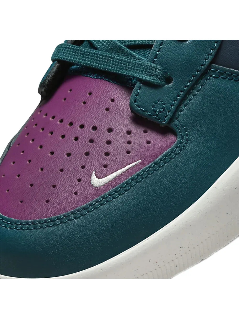 Скейтерские кеды Nike SB Force 58 Premium — изображение 5 из 5, сине-зеленый/фиолетовый