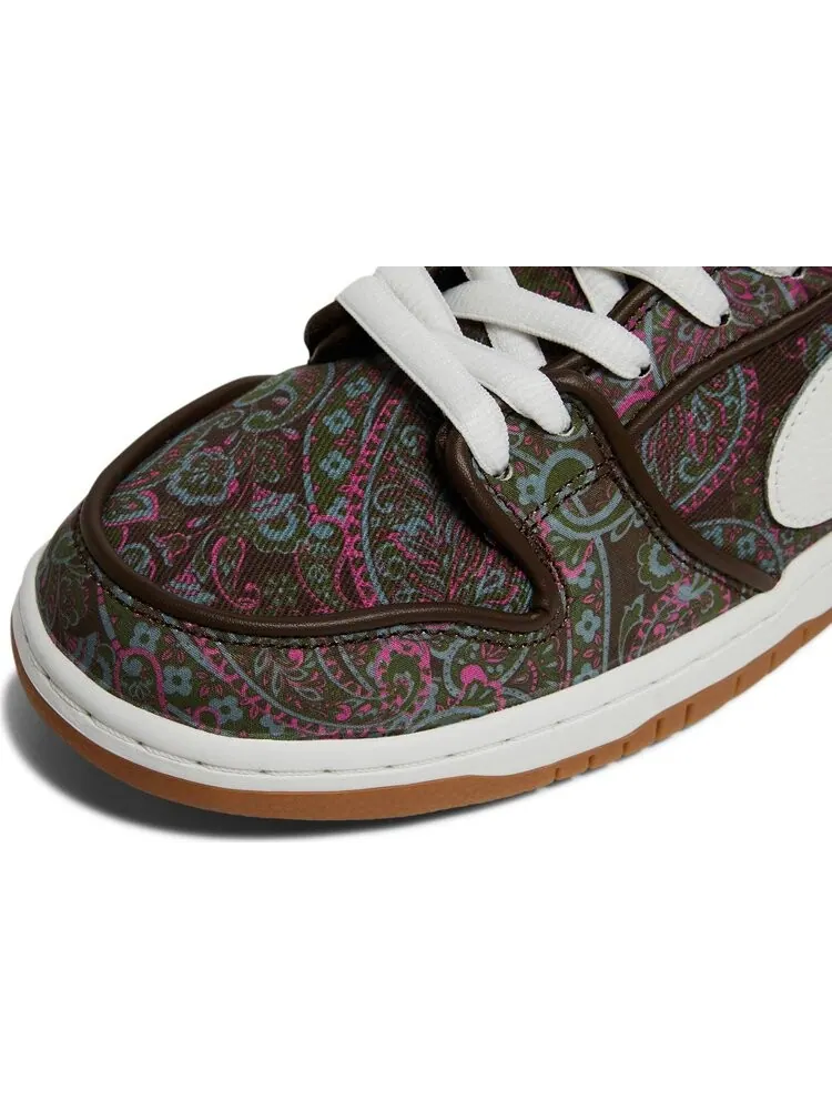 Кроссовки Nike Dunk Low Pro Premium SB 'Paisley' — изображение 10 из 10, коричневый