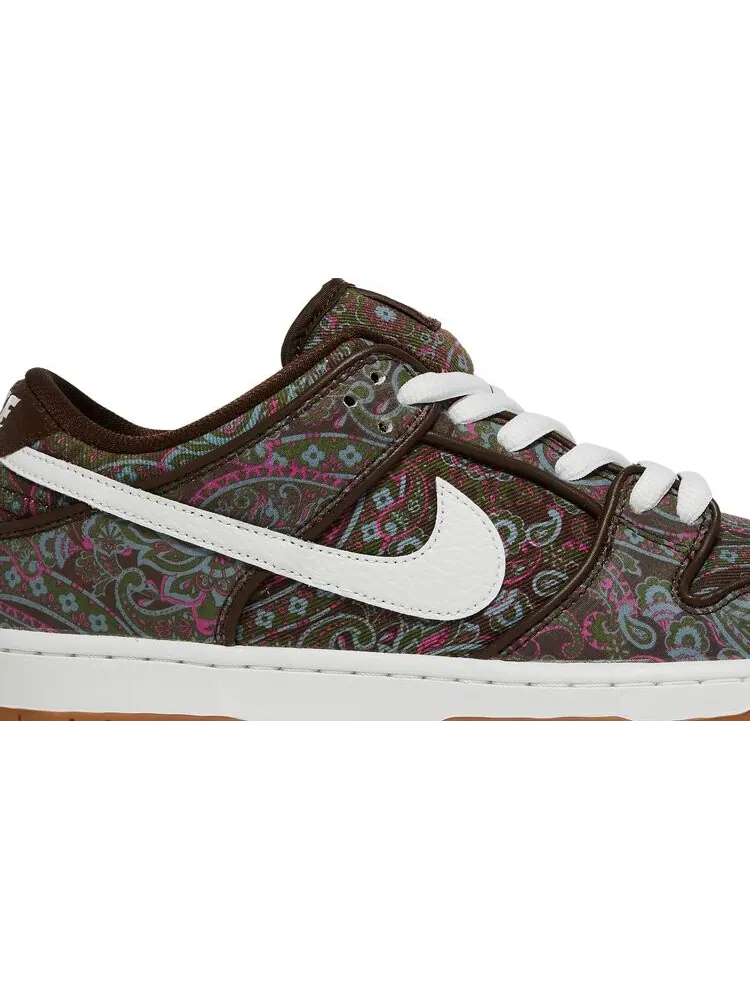 Кроссовки Nike Dunk Low Pro Premium SB 'Paisley' — изображение 2 из 10, коричневый