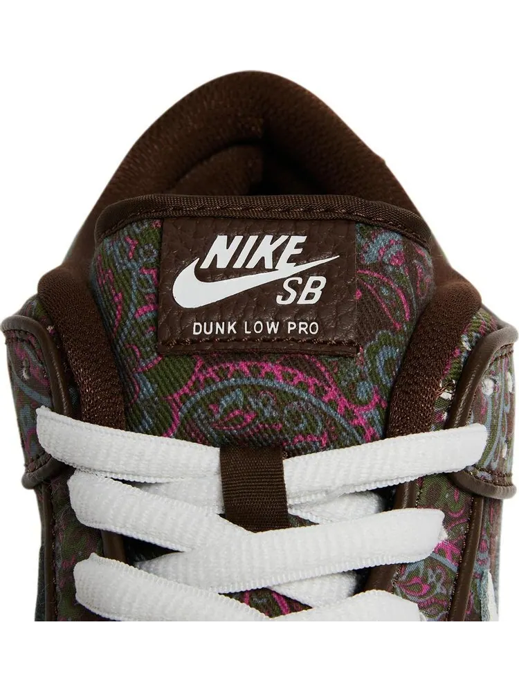 Кроссовки Nike Dunk Low Pro Premium SB 'Paisley' — изображение 9 из 10, коричневый