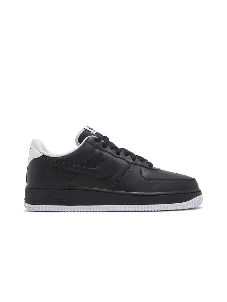 Кроссовки Nike Air Force 1 '07 'Double Black White' — изображение 2 из 9, черный/черный/белый