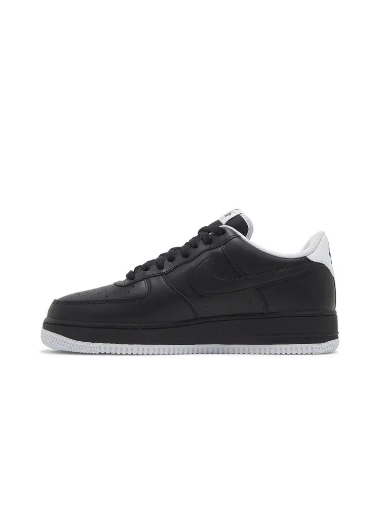 Кроссовки Nike Air Force 1 '07 'Double Black White' — изображение 4 из 9, черный/черный/белый