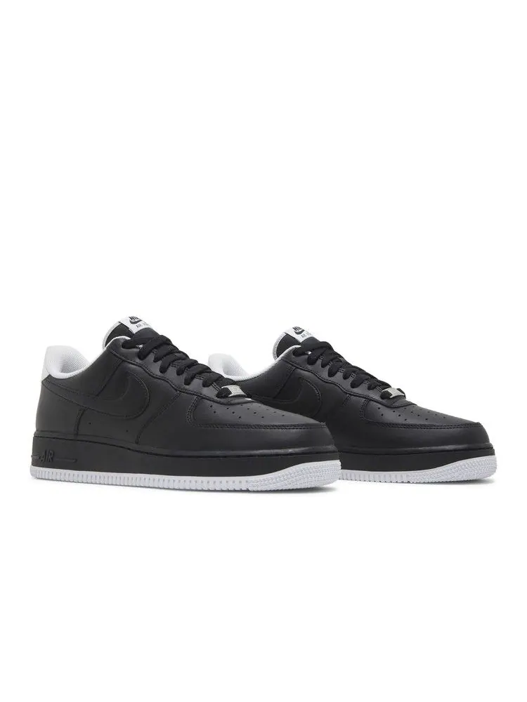 Кроссовки Nike Air Force 1 '07 'Double Black White' — изображение 9 из 9, черный/черный/белый