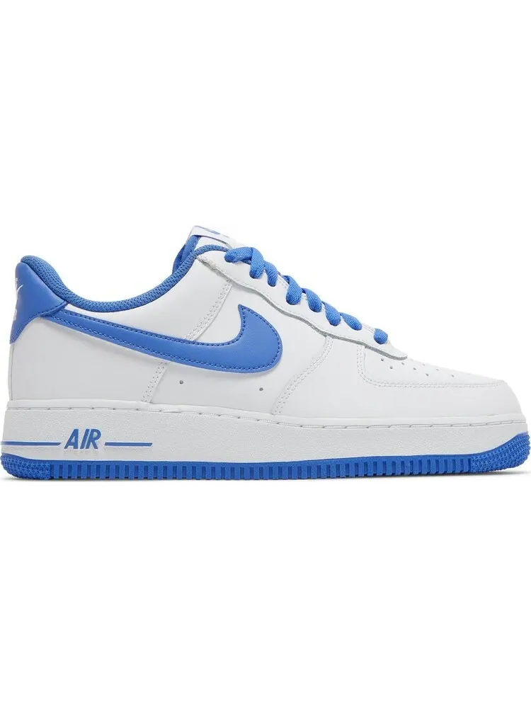 Кроссовки Nike Air Force 1 '07 'White Medium Blue' — изображение 1 из 8, белый